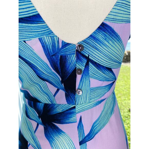 OLIVACEOUS Pink Tropical Maxi Dress - Picture 5 of 11